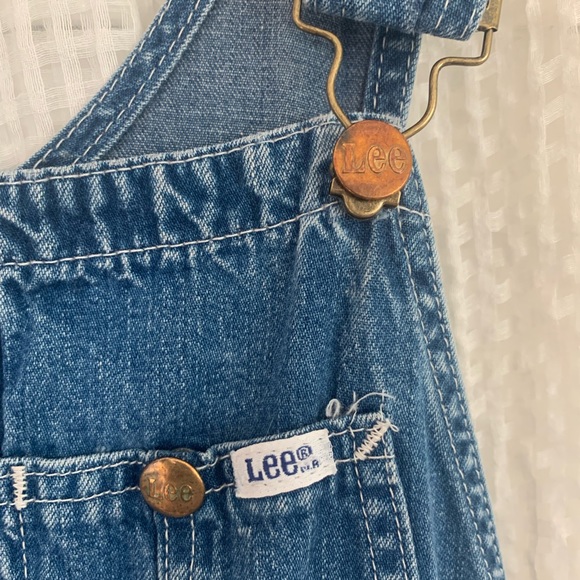 Lee Pants - Lee- Vintage Overalls - small/xs